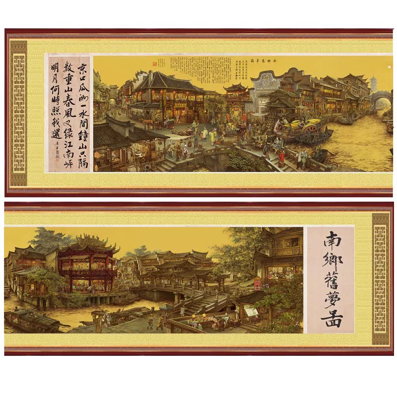 K100南乡旧梦十字绣经典收藏名画新款线绣客厅大幅手工56色无勾边