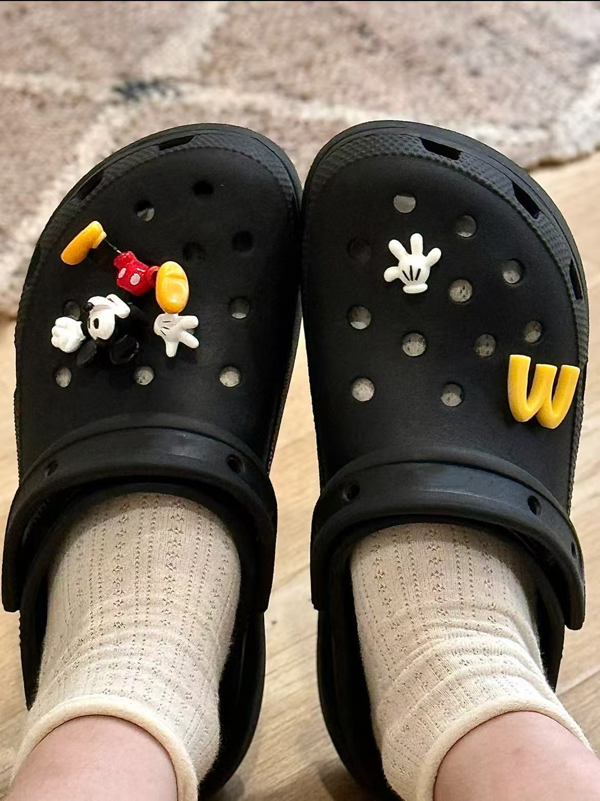 经典洞洞鞋拖鞋男女外穿2025新款洞洞鞋外贸