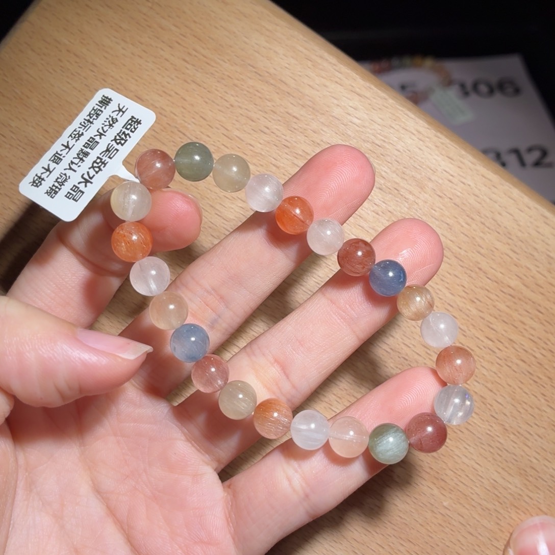 水晶未镶嵌手链306号多样性发货一-  7+