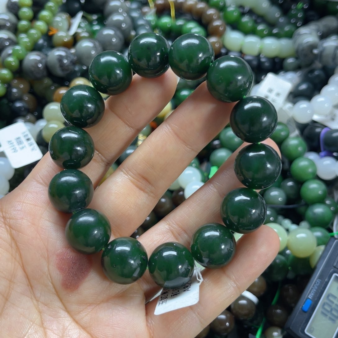 未镶嵌手串和田玉