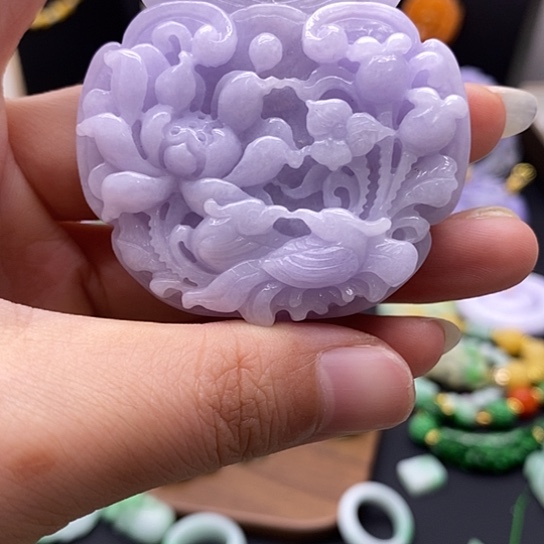 翡翠未镶嵌颈饰吊坠吊坠