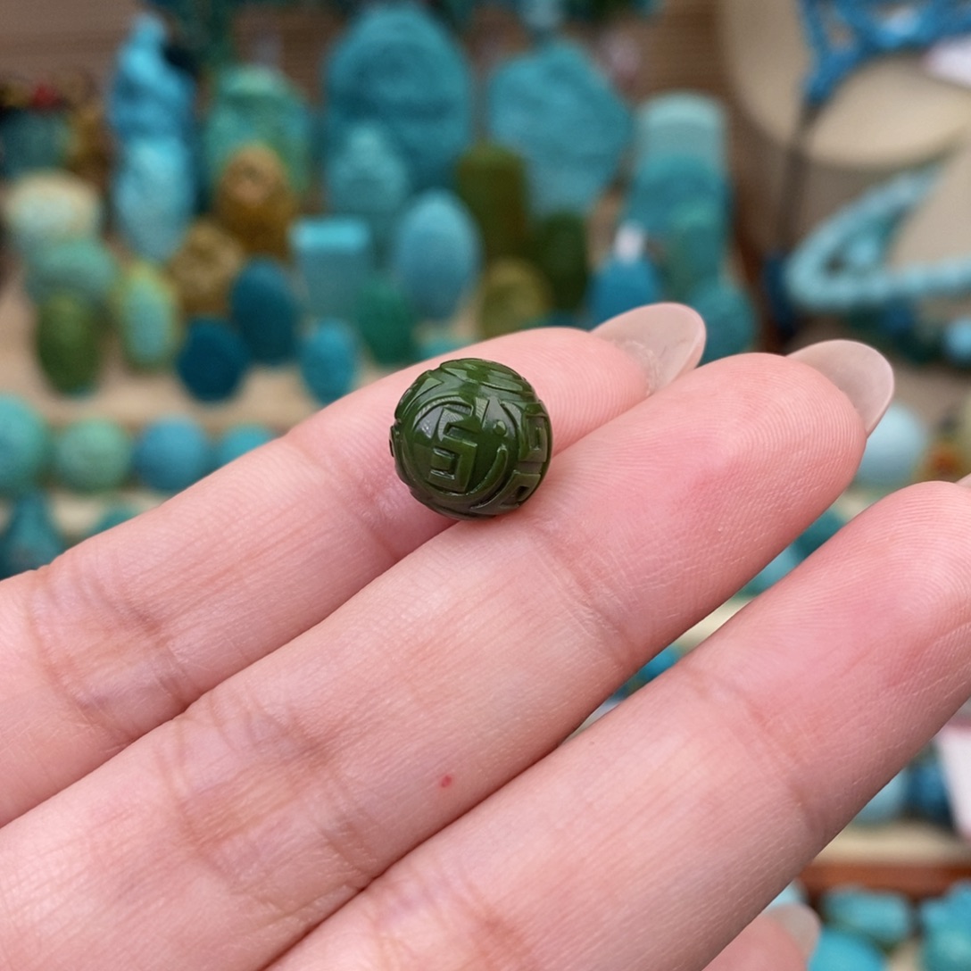 绿松石珠宝奇石未镶嵌