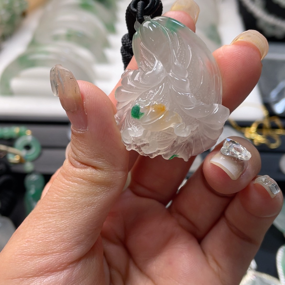 吊坠(不含链)未镶嵌石英质玉飞*@