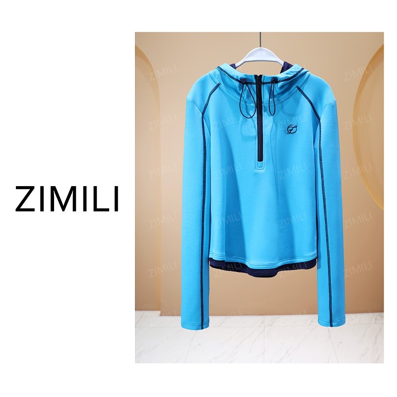 【亮哥欧货女装】冬季加厚《热感系列》高弹显瘦卫衣打底上衣26235