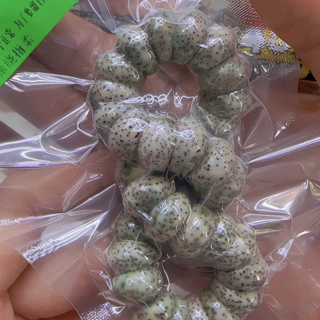 星月菩提手串23傲世石玉星月菩提1.3蒜瓣猪大肠单圈