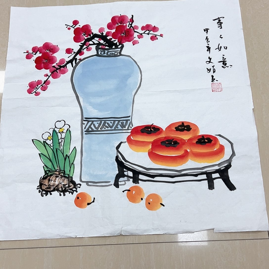 国画精品国画作品