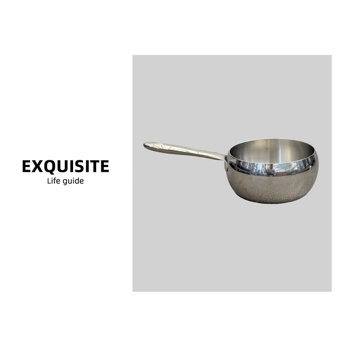 微瑕三层钢奶锅苹果型辅食锅泡面锅