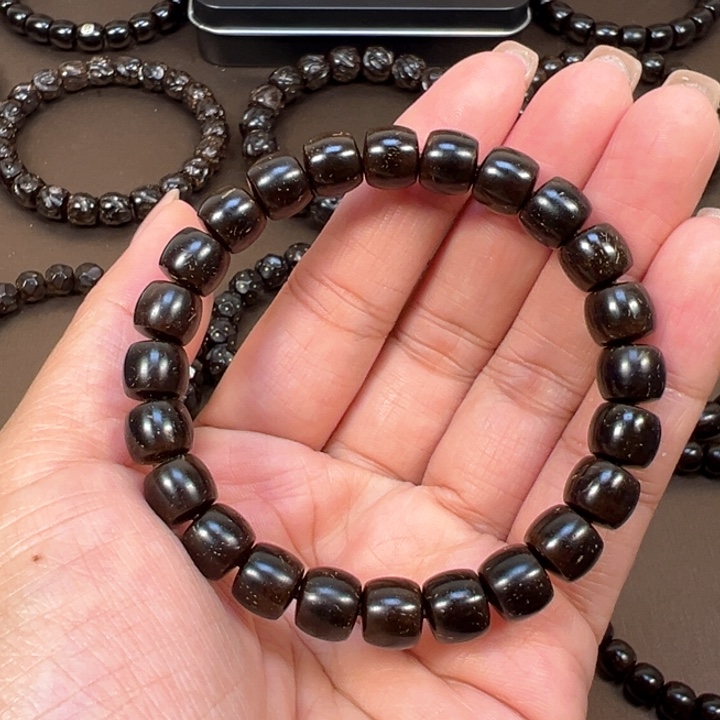 椰蒂手串9x8直切精品一物一图椰蒂