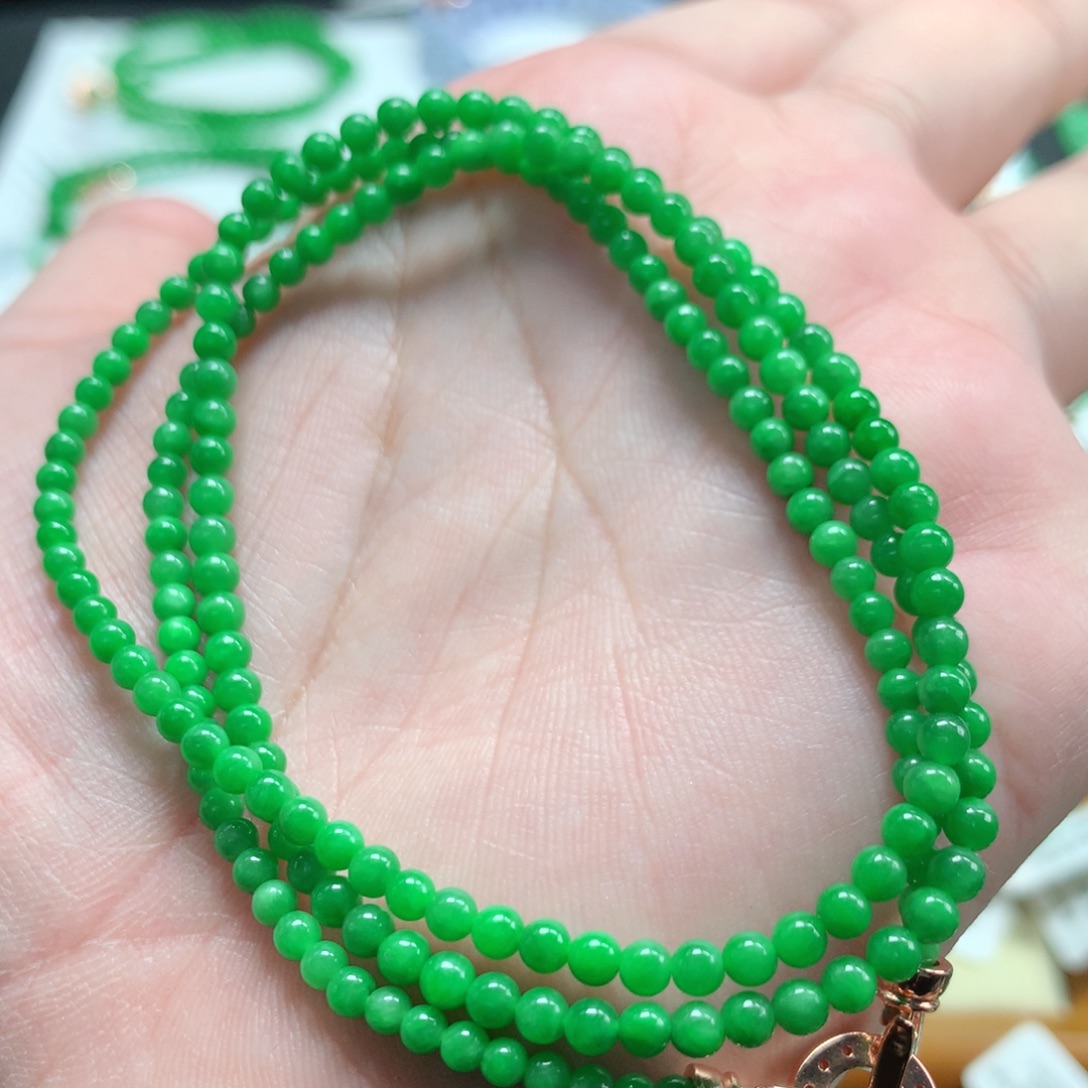 翡翠未镶嵌手链翡翠
