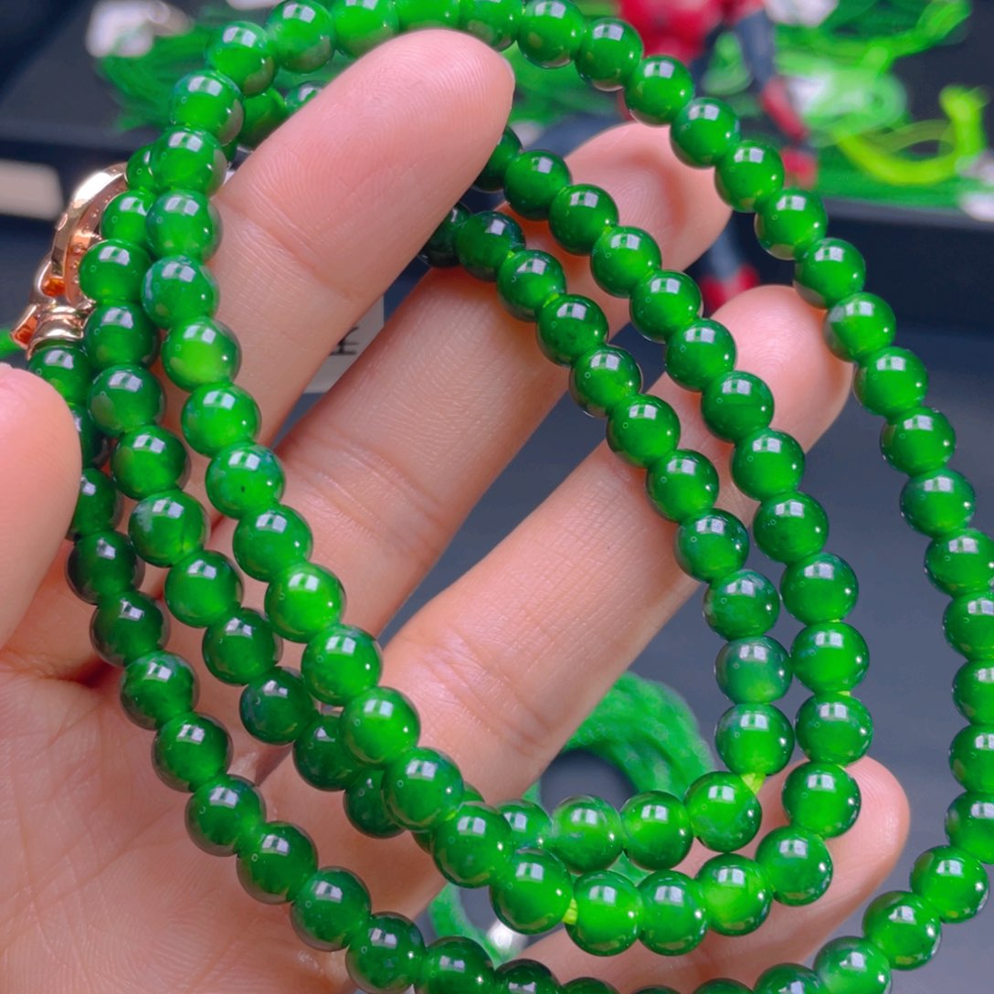 翡翠项链未镶嵌，1