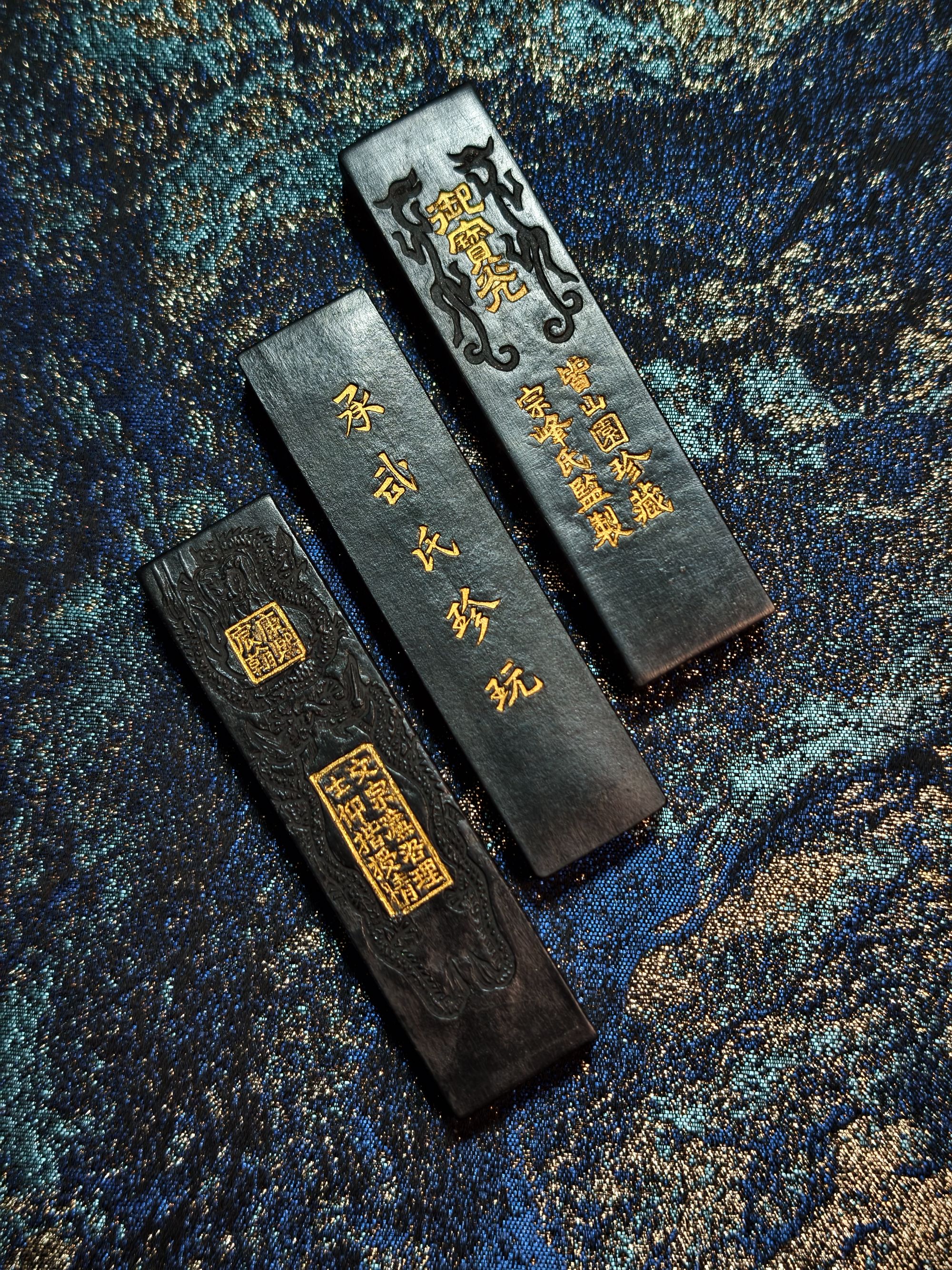 徽文堂曹素功微瑕不挑版精细油烟墨福利款墨锭文房书法小楷创作