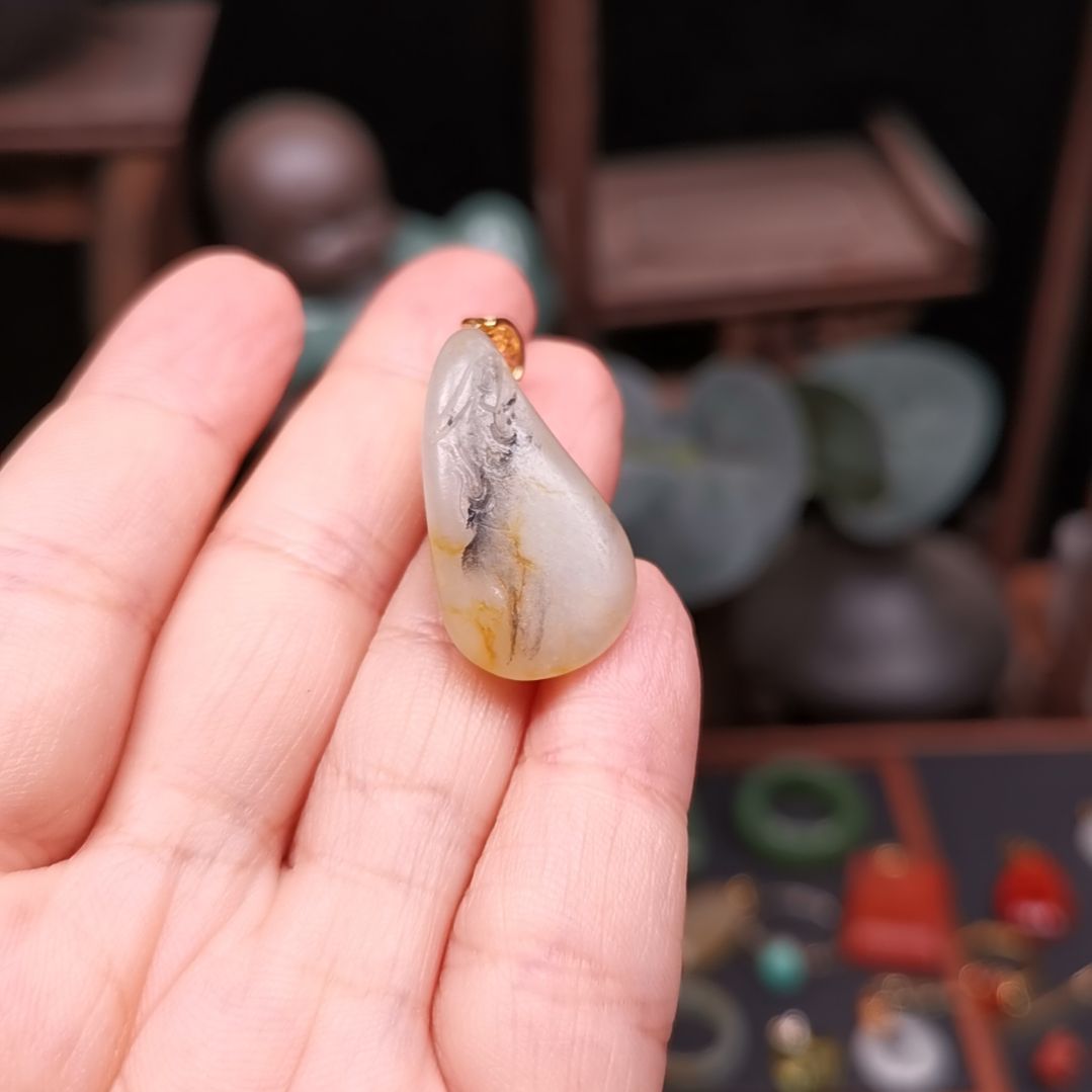 别***福颈饰未镶嵌和田玉