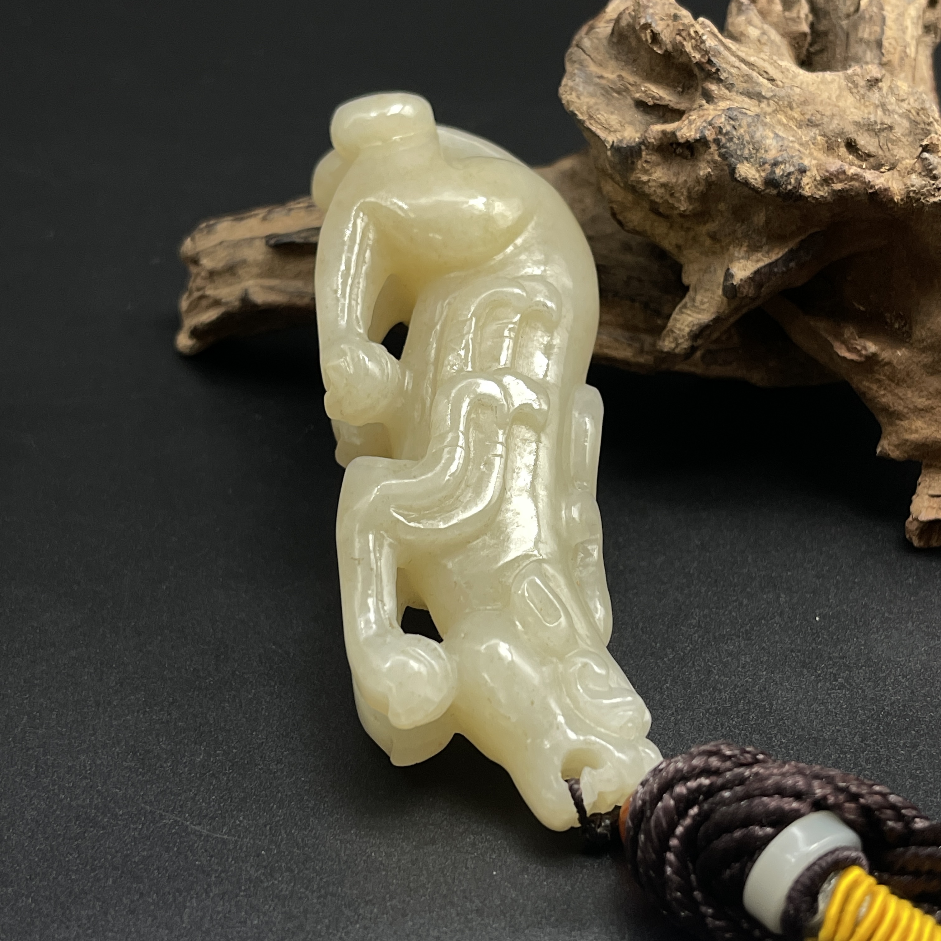 《清代》和田玉瑞兽  山东文物商店泰运 ZZXCDH534461