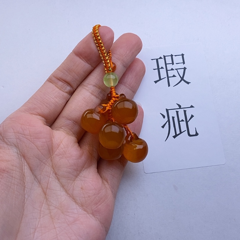 【闪购商品】玛瑙/玉髓车挂未镶嵌