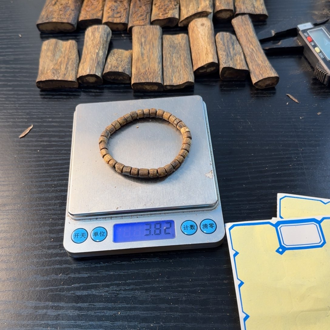 线香奇楠陆河手串3.8克