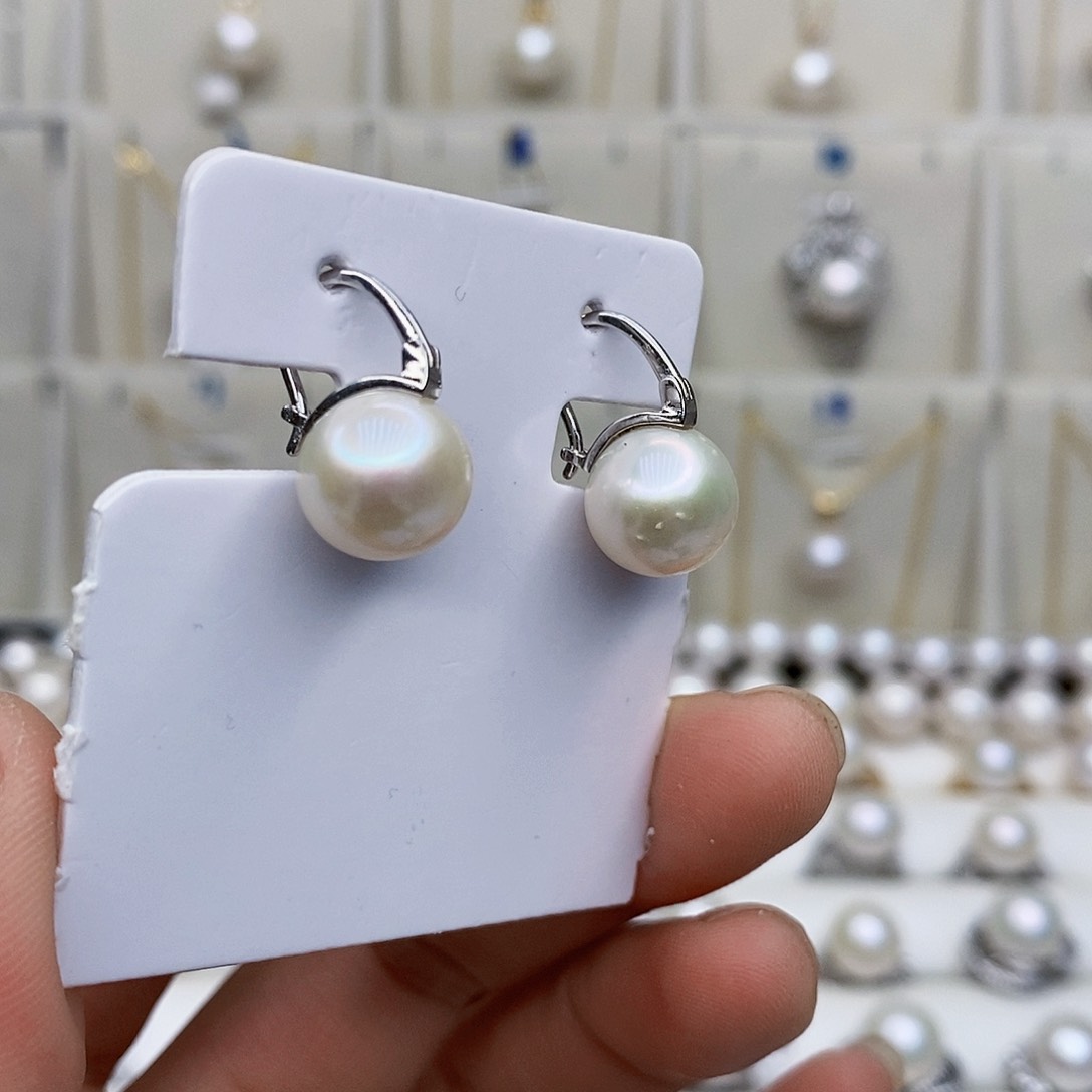 淡水珍珠颈饰银S925镶嵌