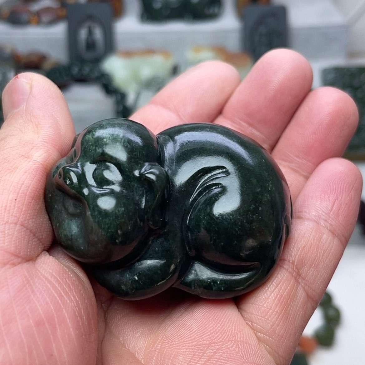【闪购商品】未镶嵌手链和田玉（糖玉）