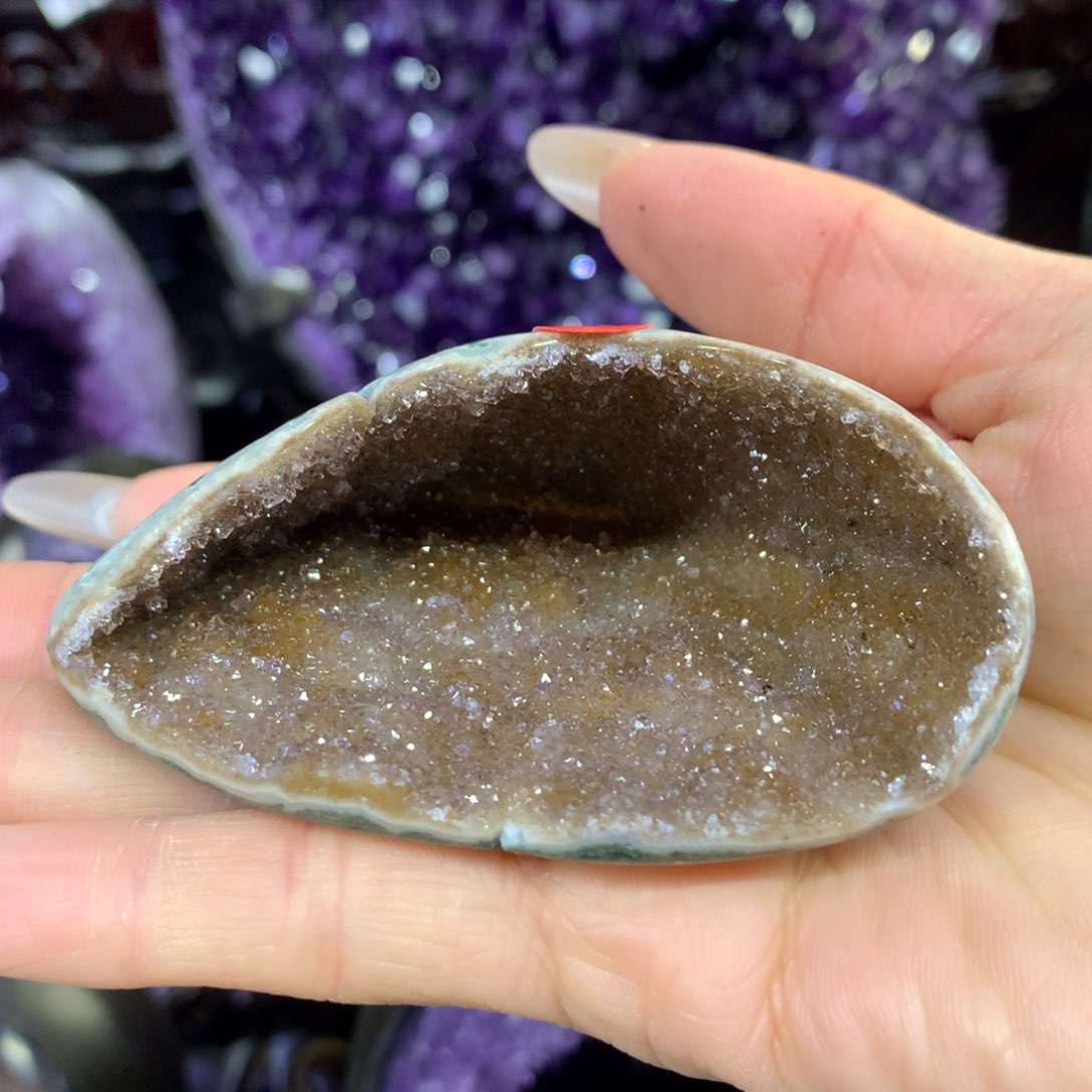 水晶摆件婷未镶嵌