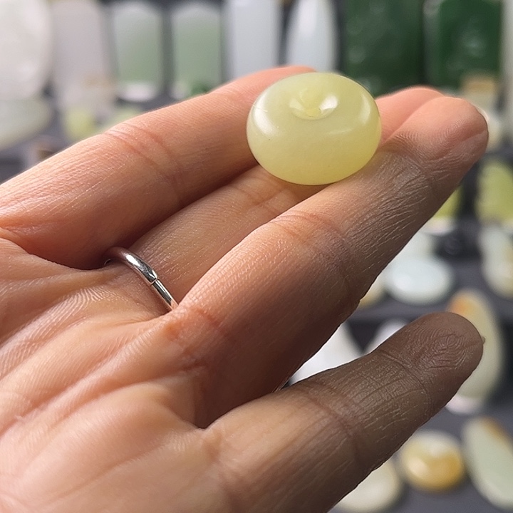 和田玉（黄玉）未镶嵌包链