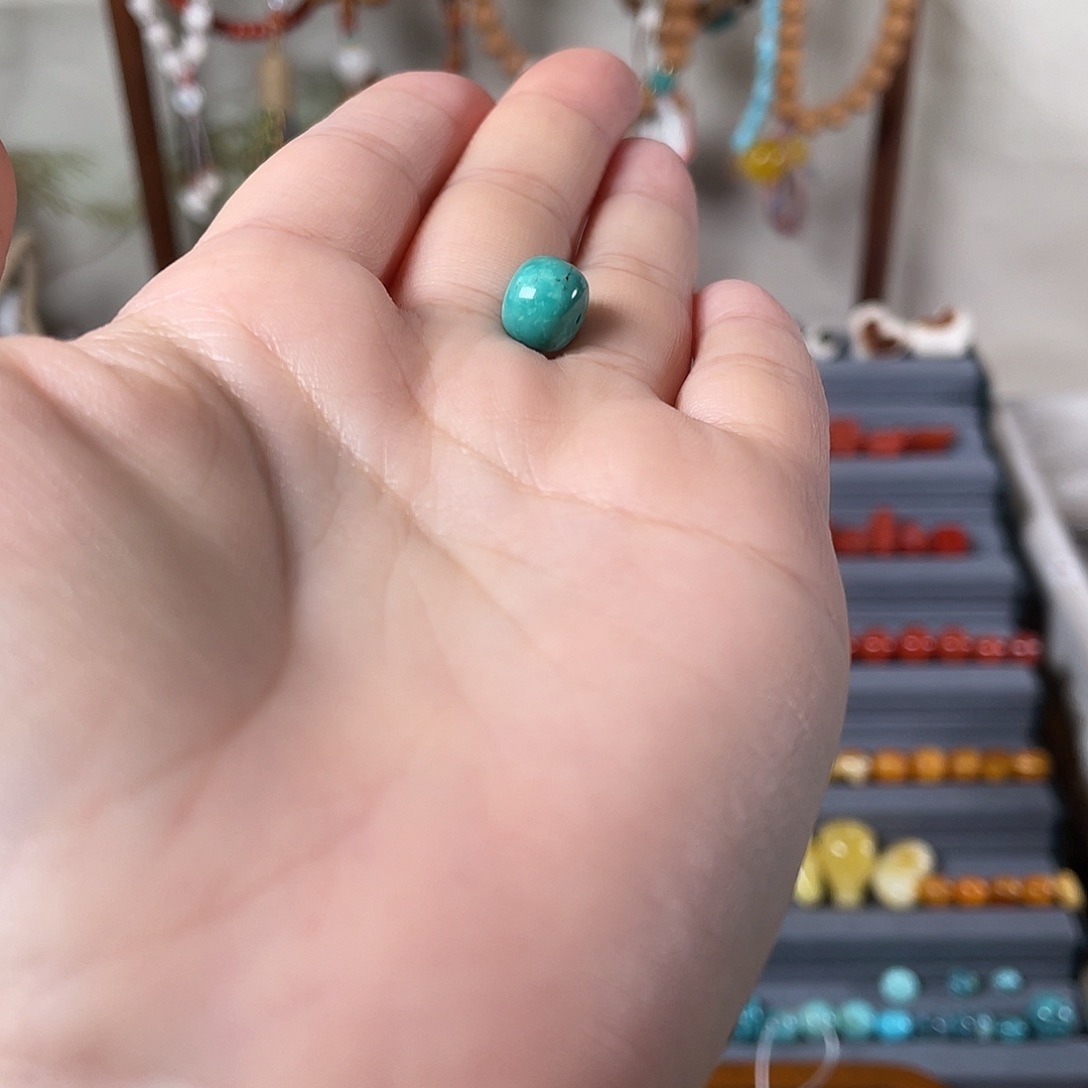 腾***木绿松石合金9老型珠