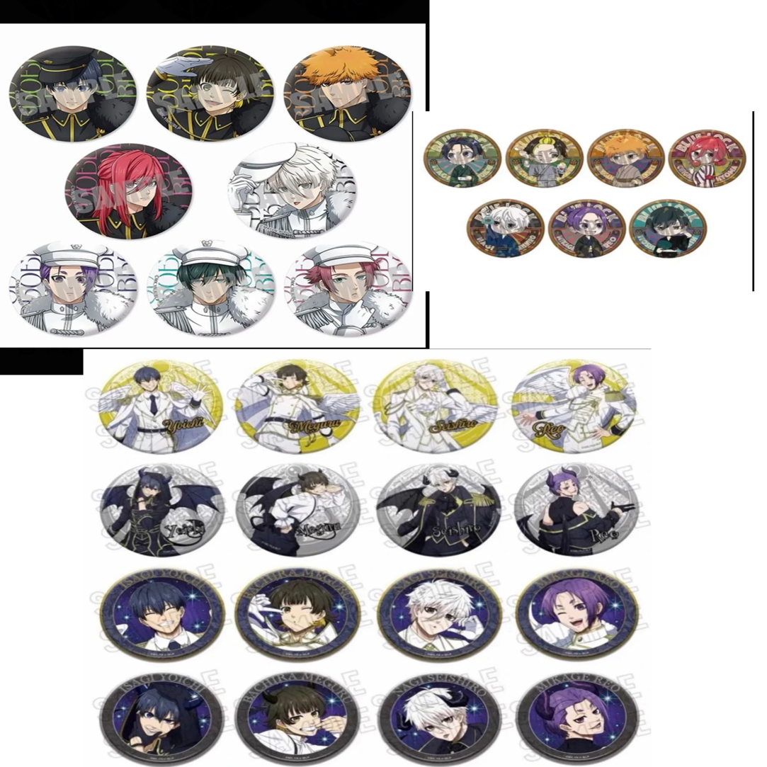 【龙龙日谷】蓝色监狱—黑白军服/天使恶魔一弹/夏日祭Q吧唧