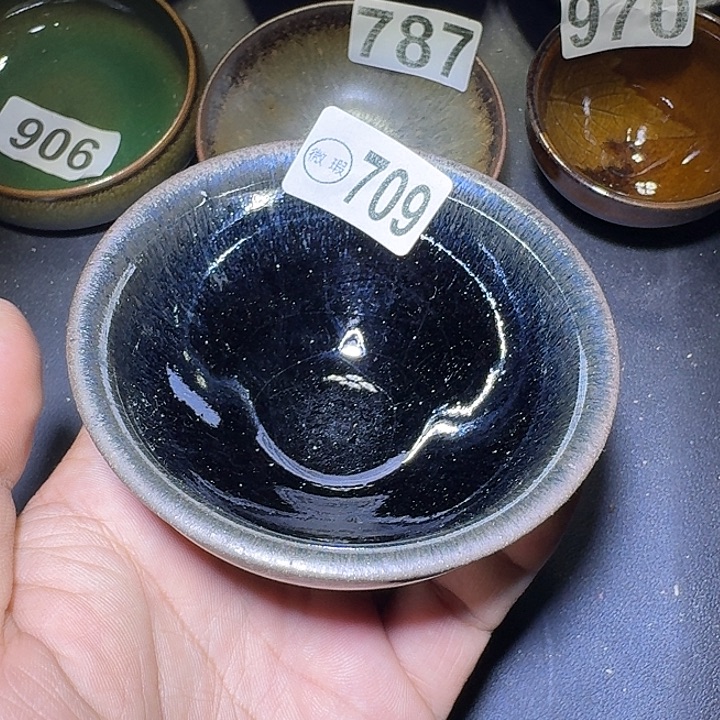 茶盏建盏瑕疵建盏