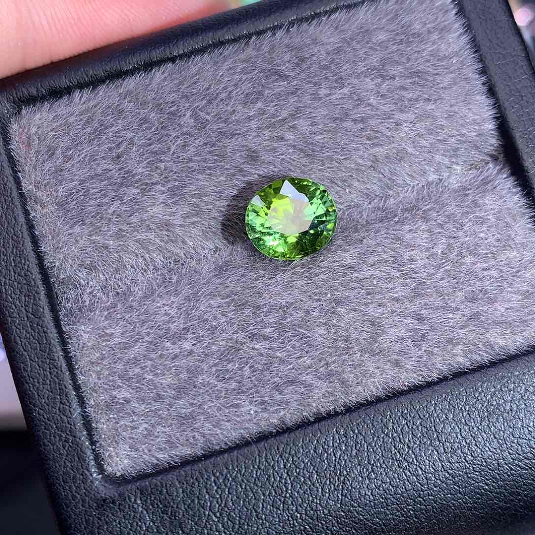 碧玺珠宝奇石未镶嵌橘****果