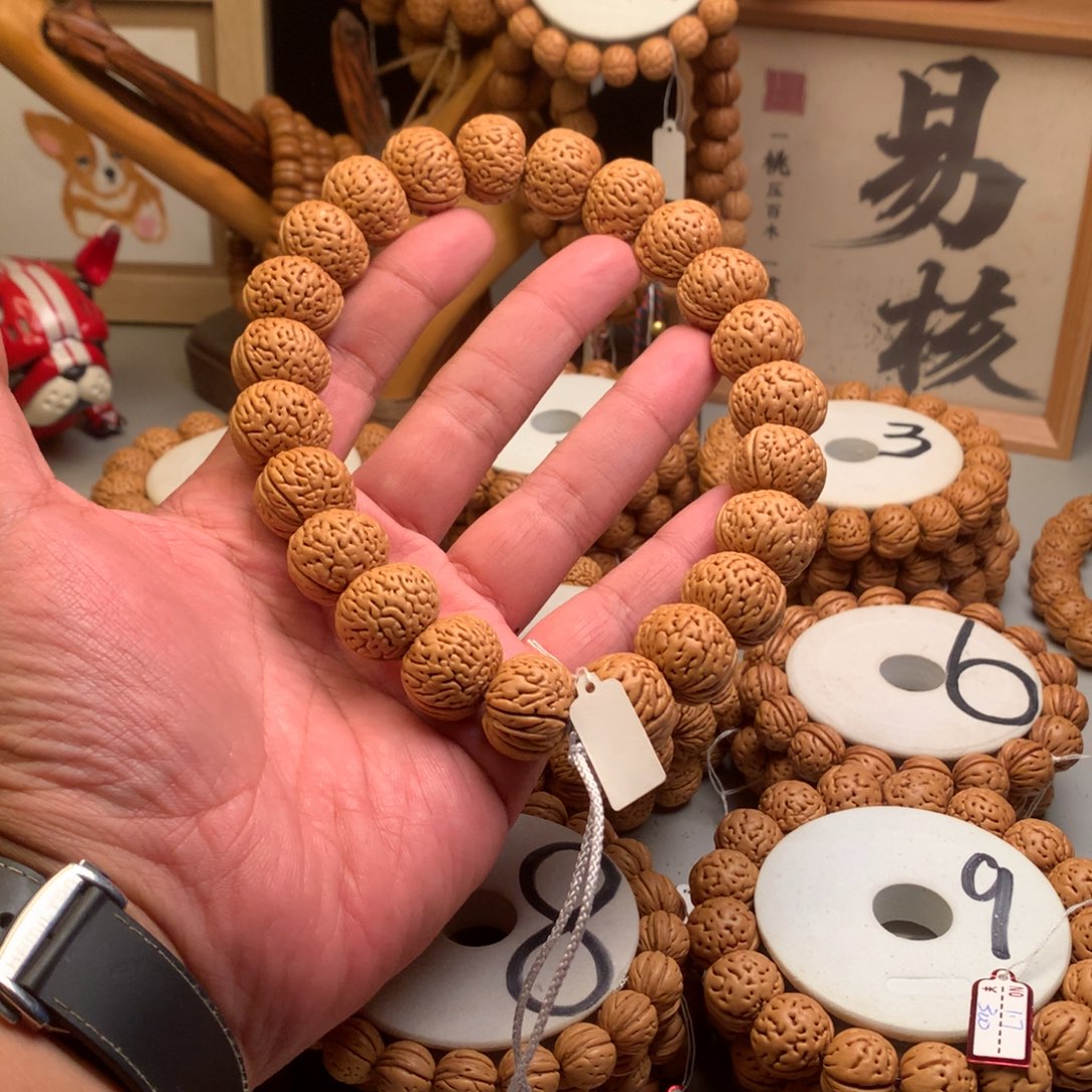 *****手串桃核2.1老树磨盘桃核手持