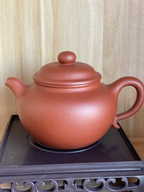 当代当代当代当代莲子壶280cc红清水泥紫砂壶顾景舟茶具全手工