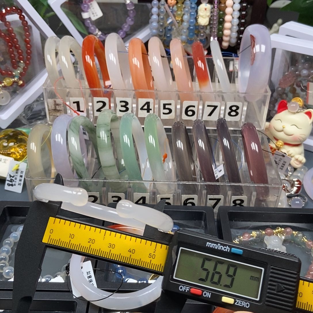 玛瑙/玉髓手镯未镶嵌4