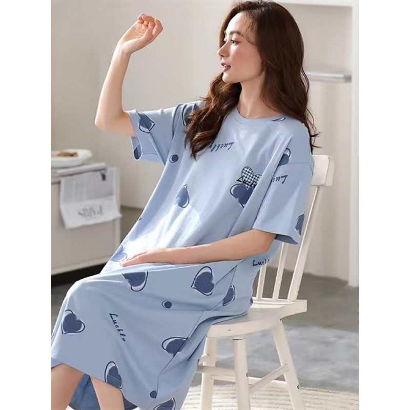 连体诱惑睡衣套装女士 多色可选夏季薄款卡通休闲8422