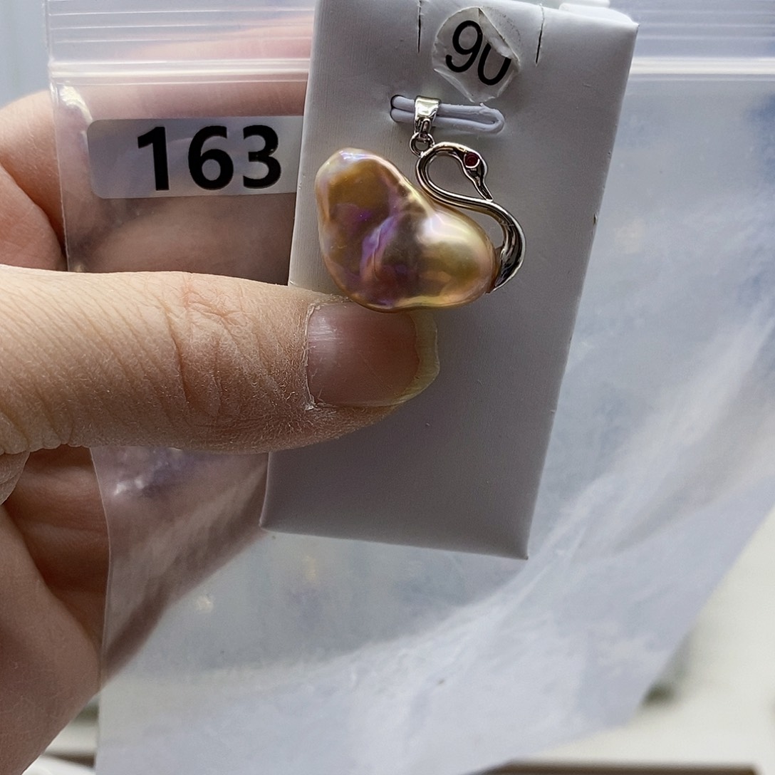颈饰合金淡水珍珠