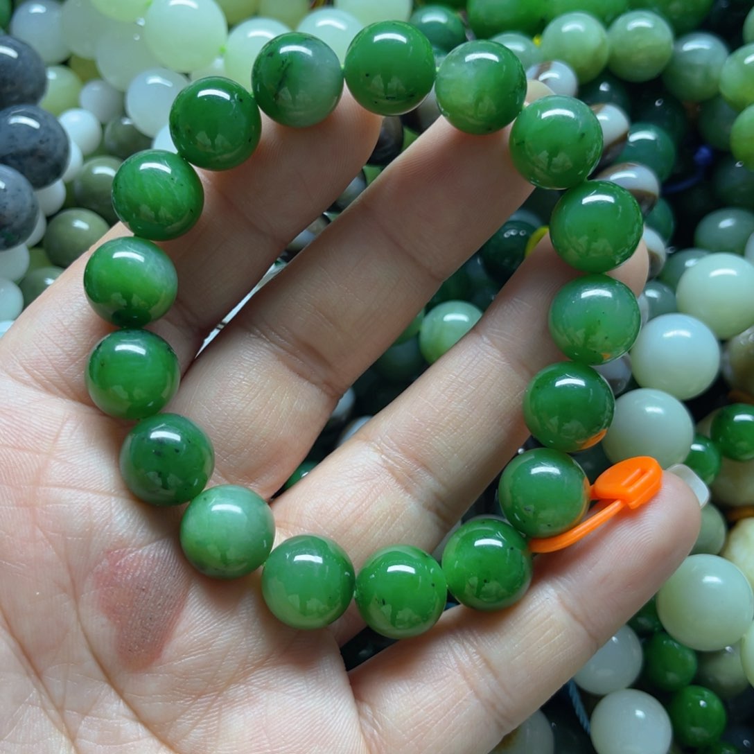 和田玉手链未镶嵌