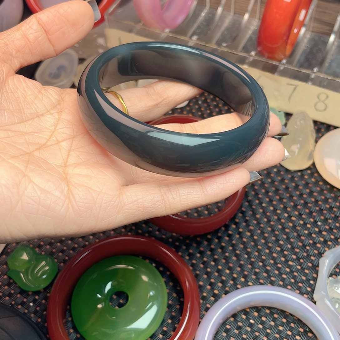 玛瑙/玉髓合金手镯