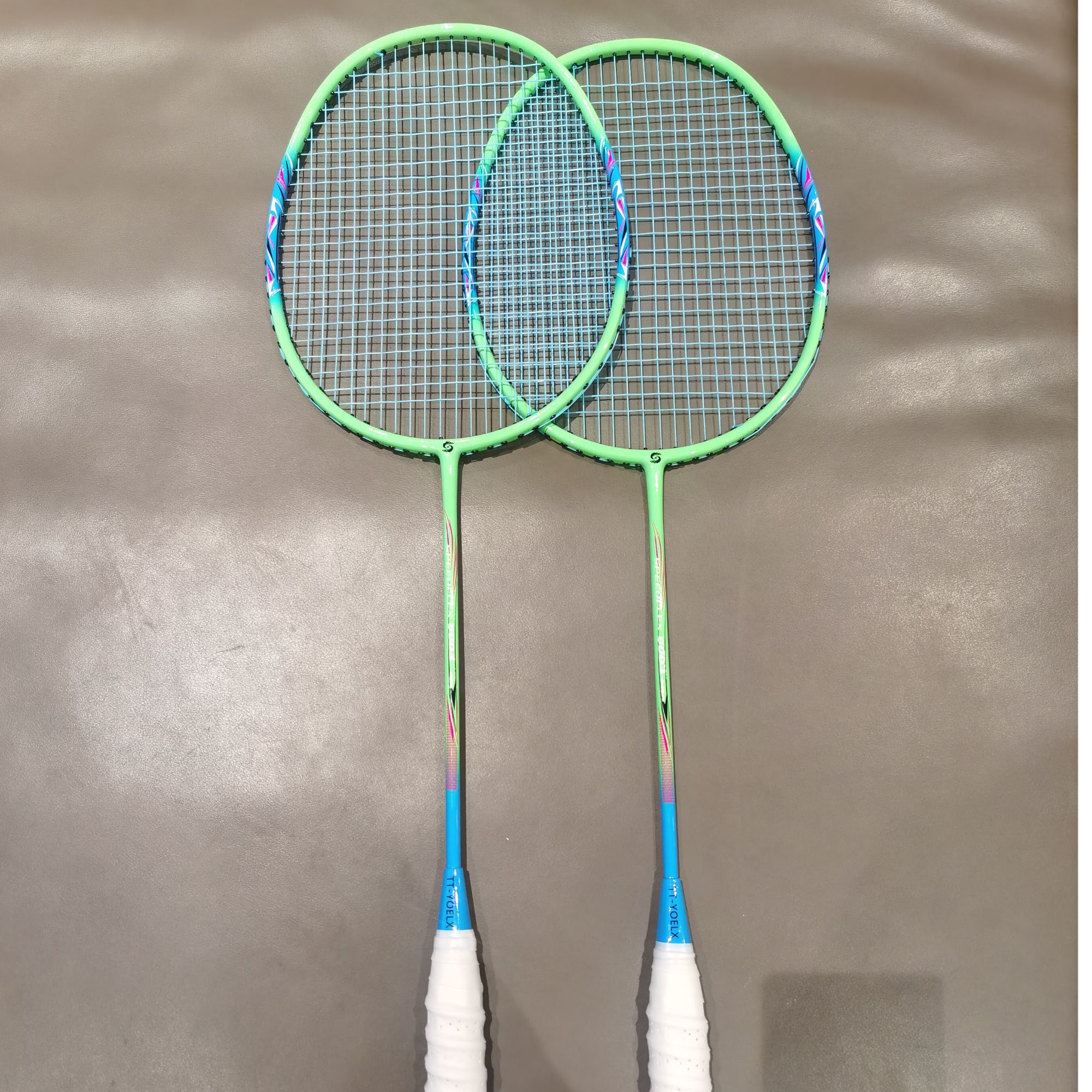 羽毛球拍双拍进攻型8003成人初中小学生耐打套装家庭训练通用优品