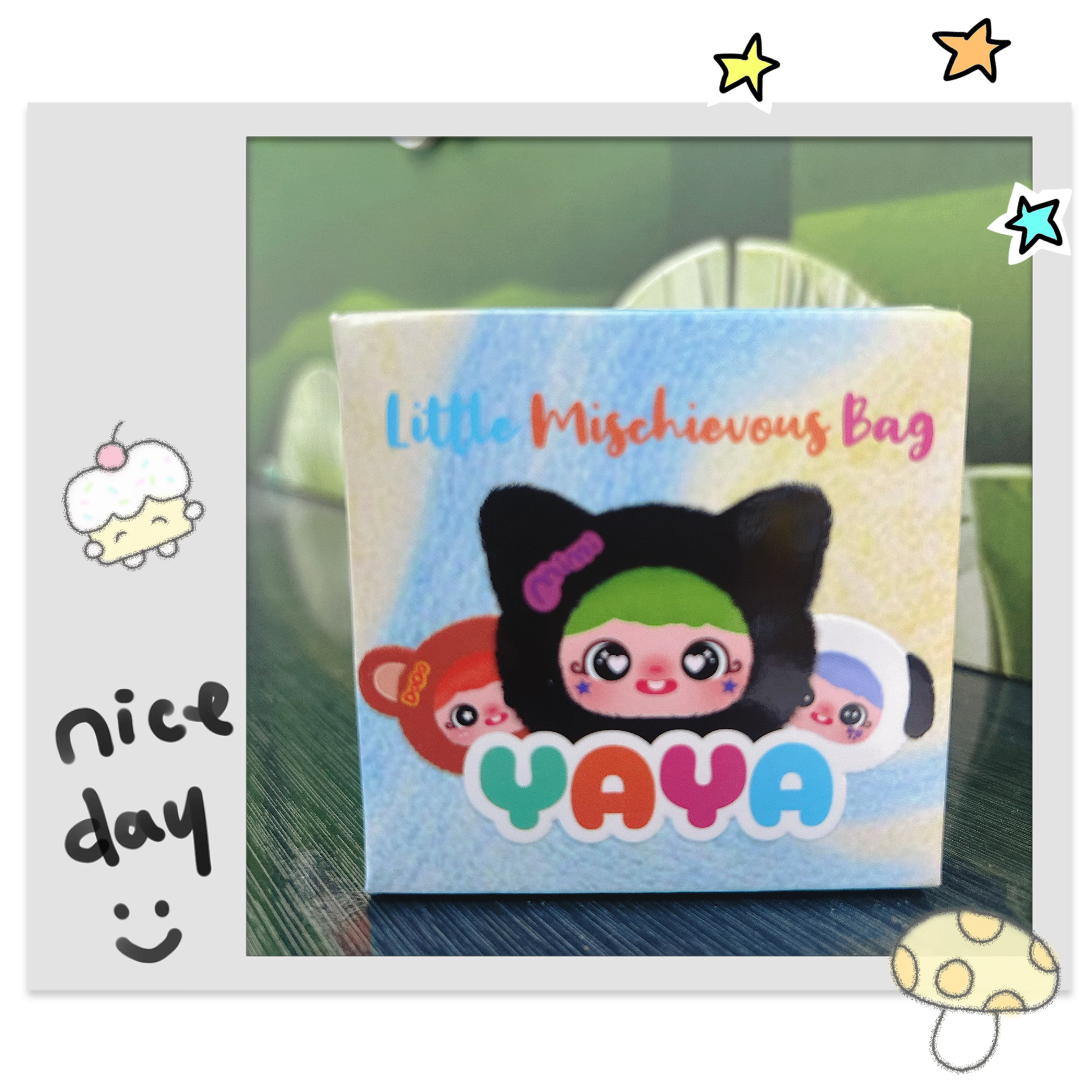 小小淘气包毛绒盲盒挂件可爱女生节日礼物