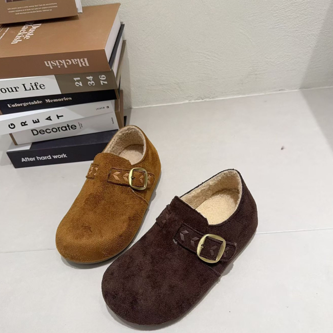 勃肯鞋内增高内里羊羔毛