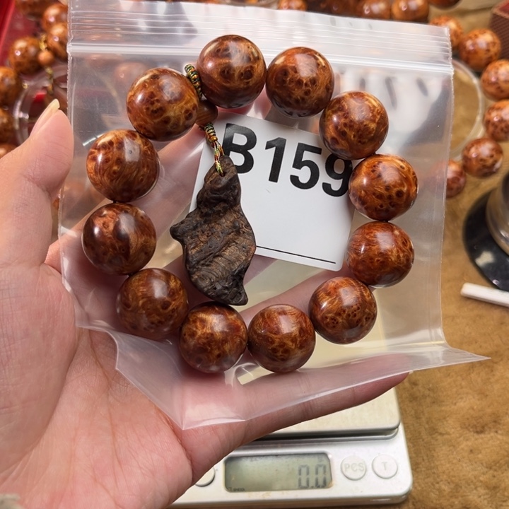 柏木（崖柏）手串/手链2.0金刚骨料