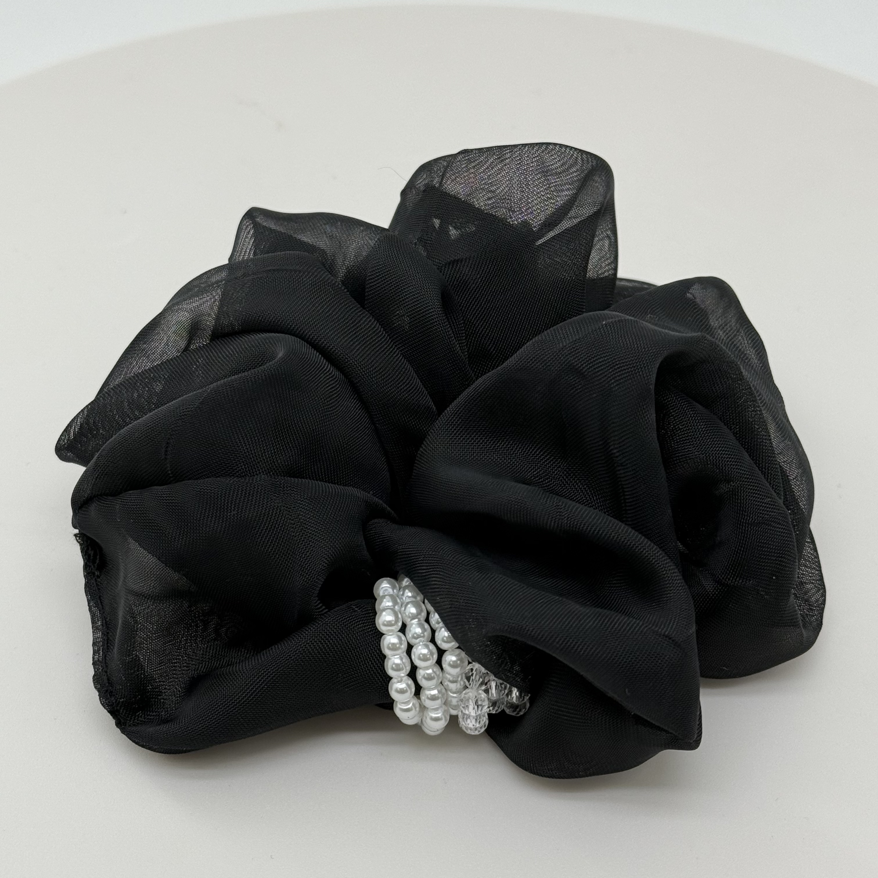  GREBUTY 6092 简约百搭黑色珠珠大肠圈