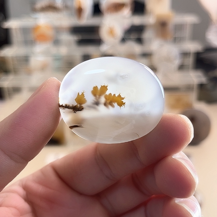 玛瑙/玉髓未镶嵌吊坠(不含链)