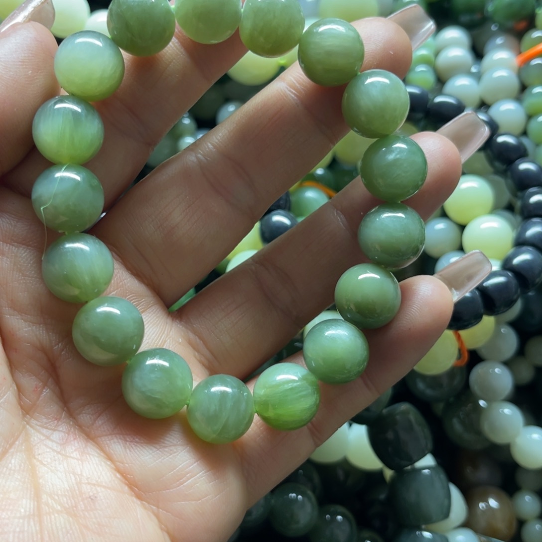 和田玉手链未镶嵌