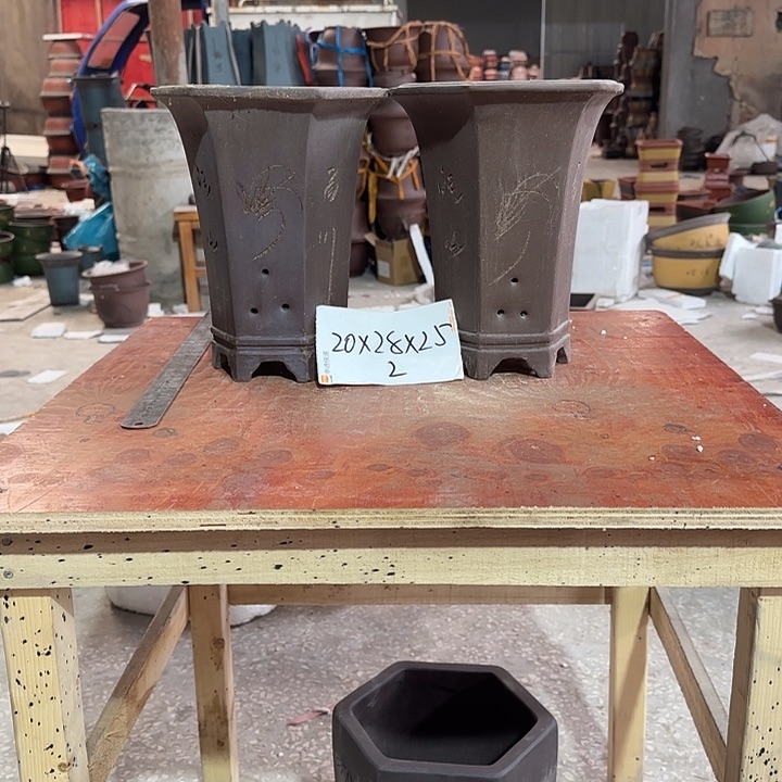 紫砂花盆紫砂花盆