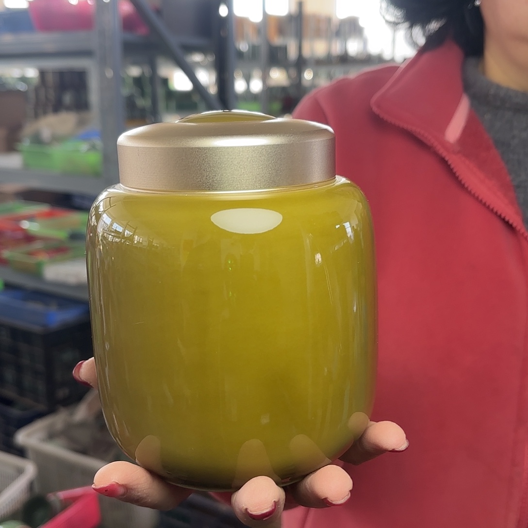 龙泉云间青瓷小米茶器