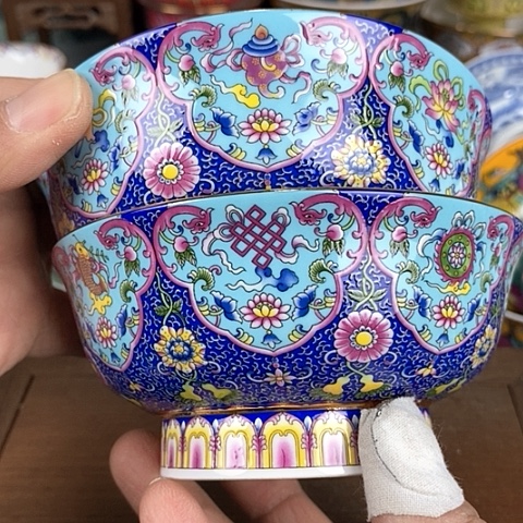 景德镇陶瓷藏式茶碗