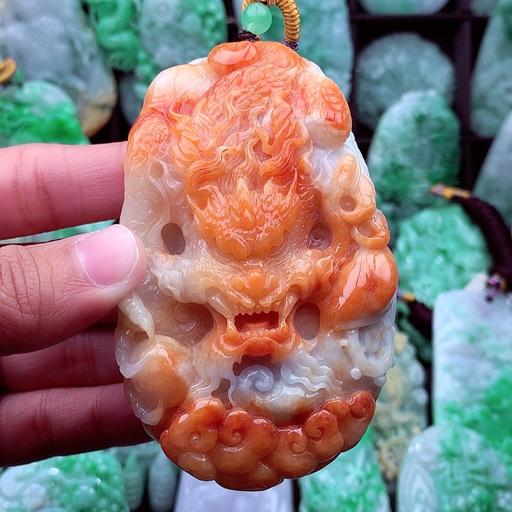 翡翠吊坠(不含链)未镶嵌毕*爷