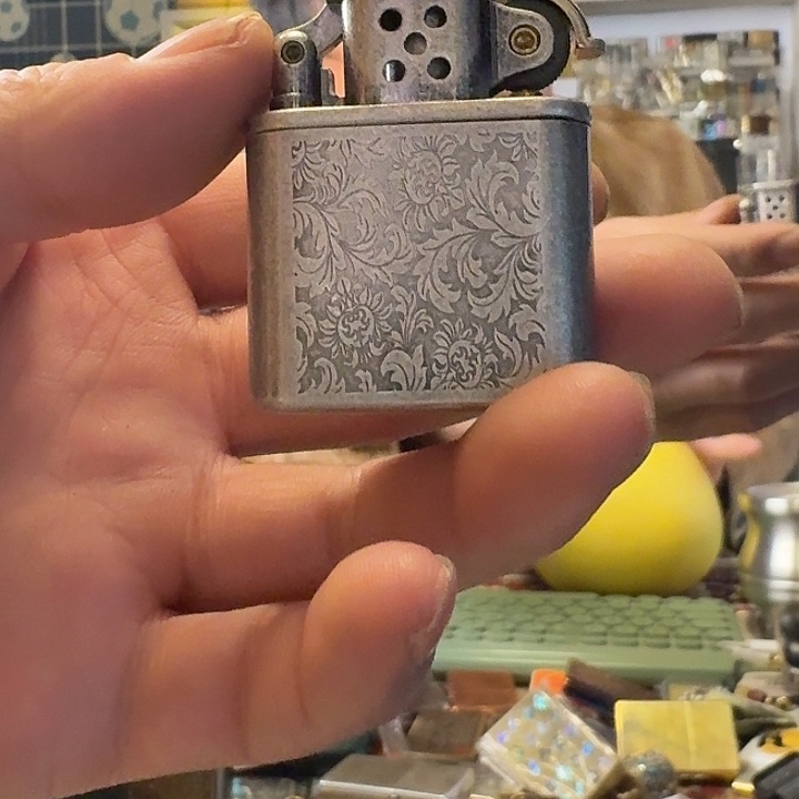 佐罗古银老九门打火机