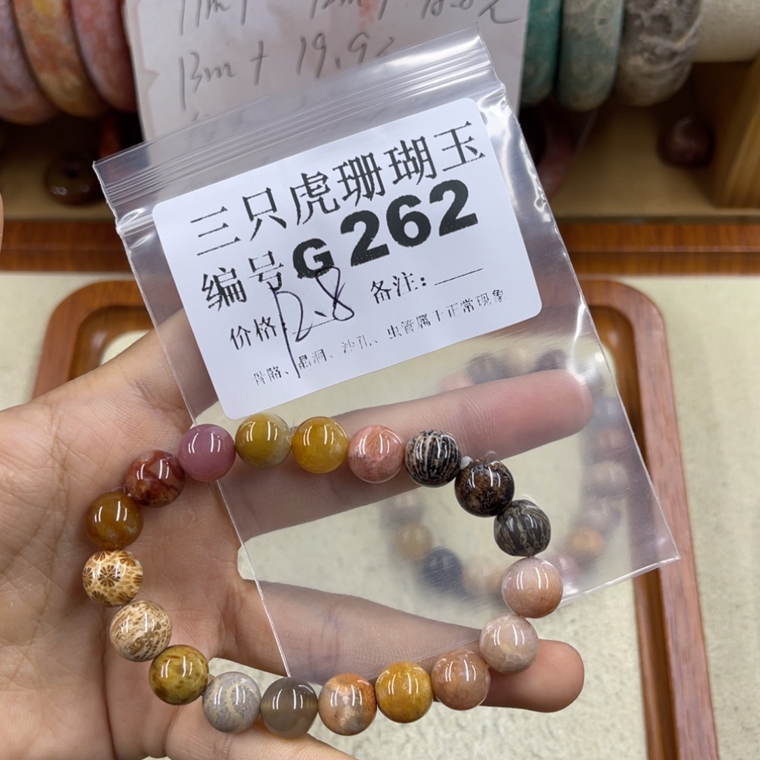 池***兮未镶嵌h硅化珊瑚（珊瑚玉）