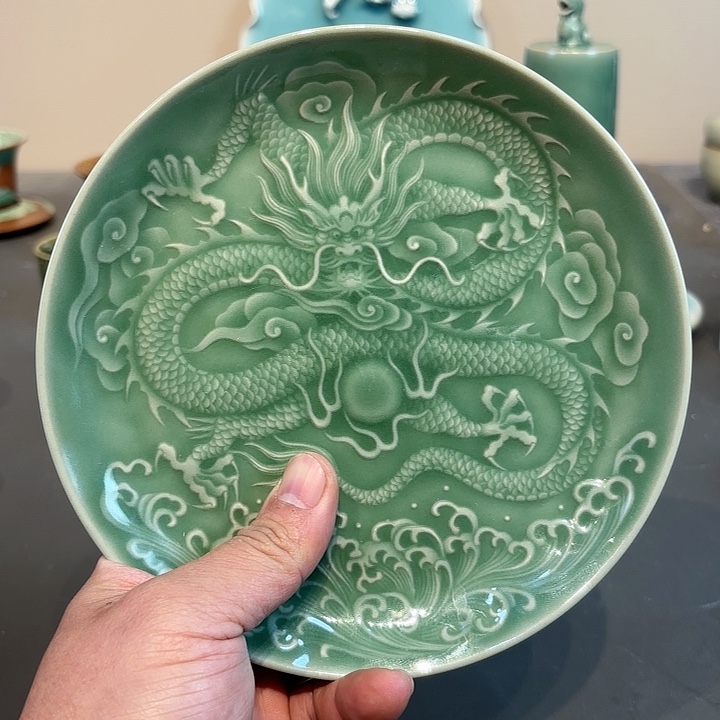 瓷片龙泉青瓷福利青瓷