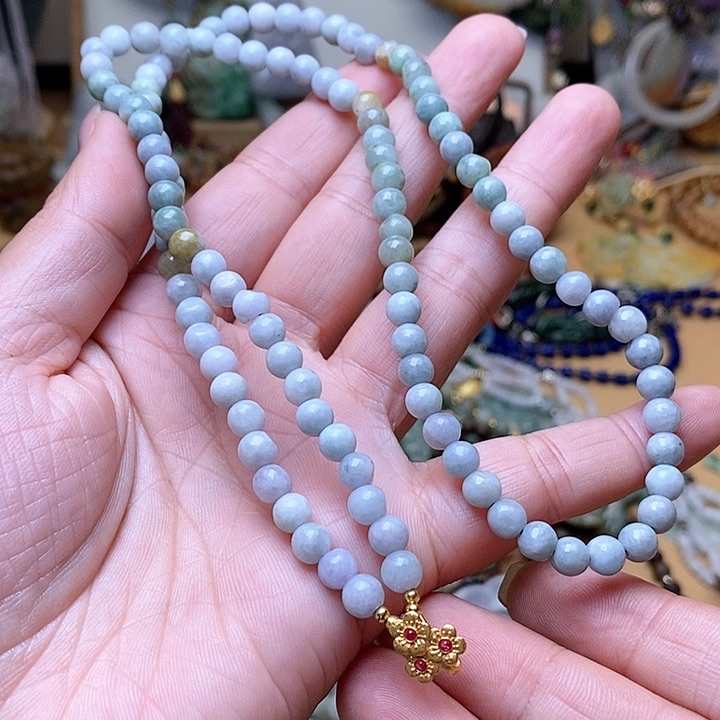 翡翠手链未镶嵌万能链36