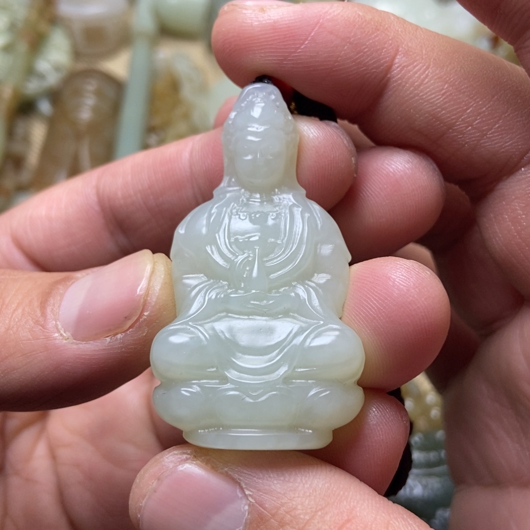 和田玉挂件未镶嵌